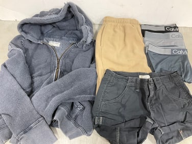 We the Free hoodie(S), Calvin Klein underwear(M), and more
