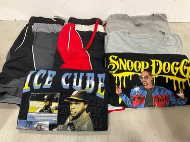 Various tshirts and men's shorts(S)