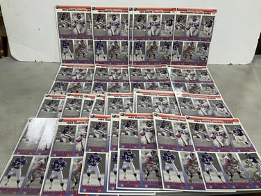 1993 Giants Gameday Cards