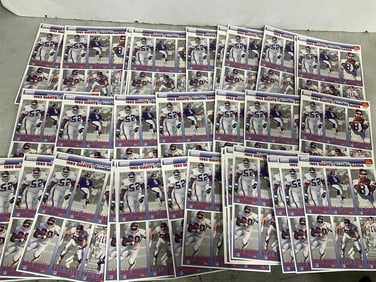 1993 Giants Gameday Cards