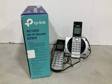 Tp-Link AC1200 Wifi Router, Vtech Phone