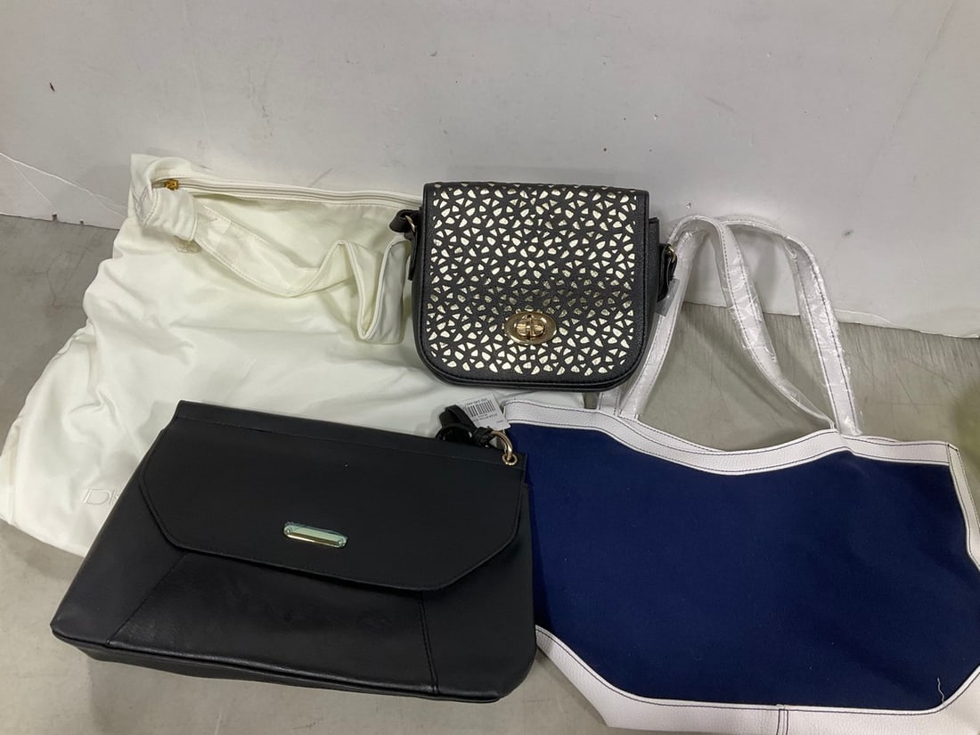Various women's handbags/DK tote: Various women's handbags/DK tote
