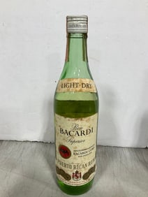 Ron Bacardi Superior puerto rican rum(80 proof 4/5 quart)