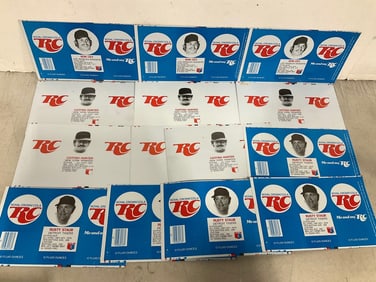 Unnused RC cola cans(5in.x8.25in.)