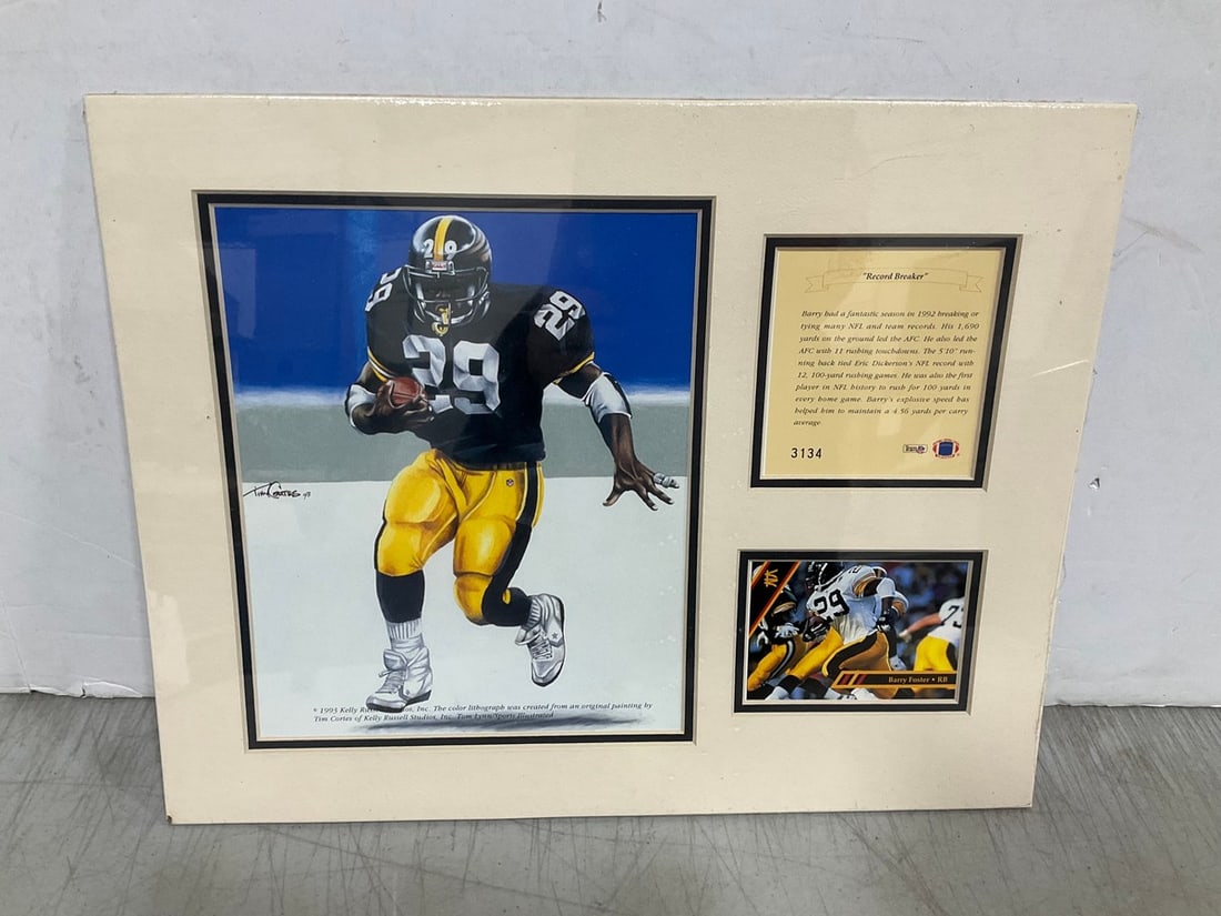 Legends and Superstars player collage(Barry Foster-11in.x14in.): Legends and Superstars player collage(Barry Foster-11in.x14in.)