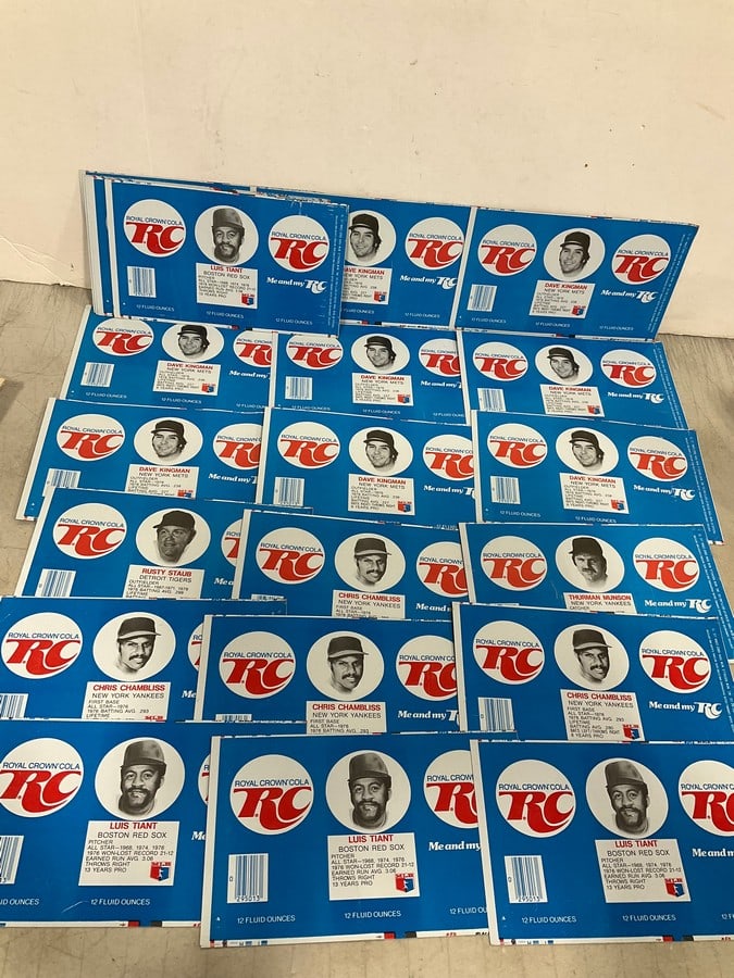 Unnused RC cola cans(5in.x8.25in.) (1 of 1)