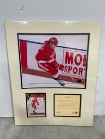 Legends and Superstars player collage(Steve Yzerman-11in.x14in.)