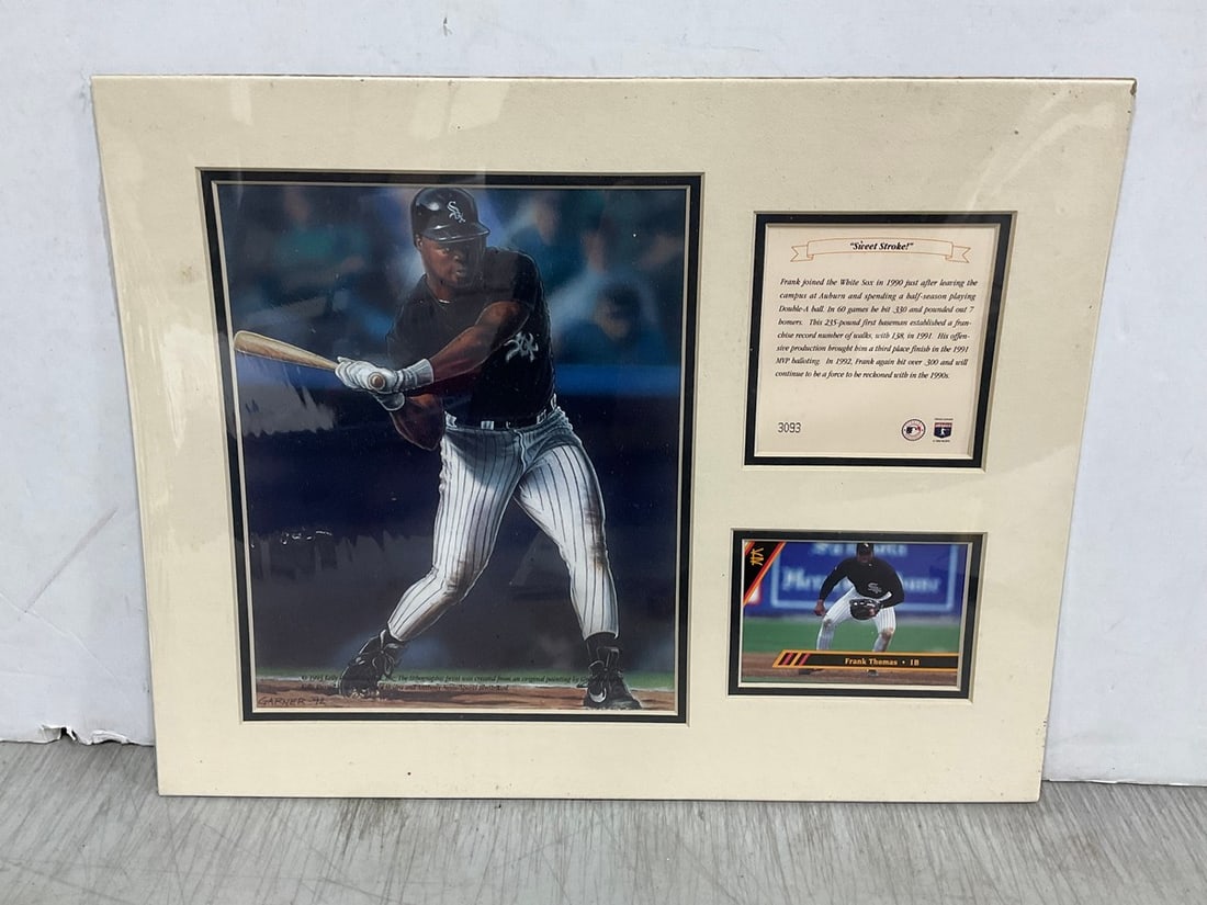 Legends and Superstars player collage(Frank Thomas-11in.x14in.): Legends and Superstars player collage(Frank Thomas-11in.x14in.)