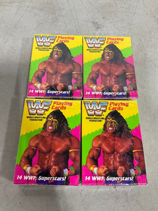 World Wrestling Federation playing cards(sealed) (1 of 1)