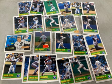 1993 MLB collectible cards and 1949 World Series cards