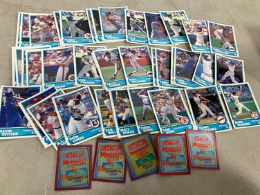 1988 Score MLB collectible cards/magic motion cards