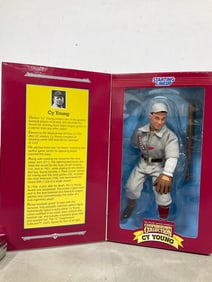Cy Young Cooperstown Collection baseball figure(new in box)