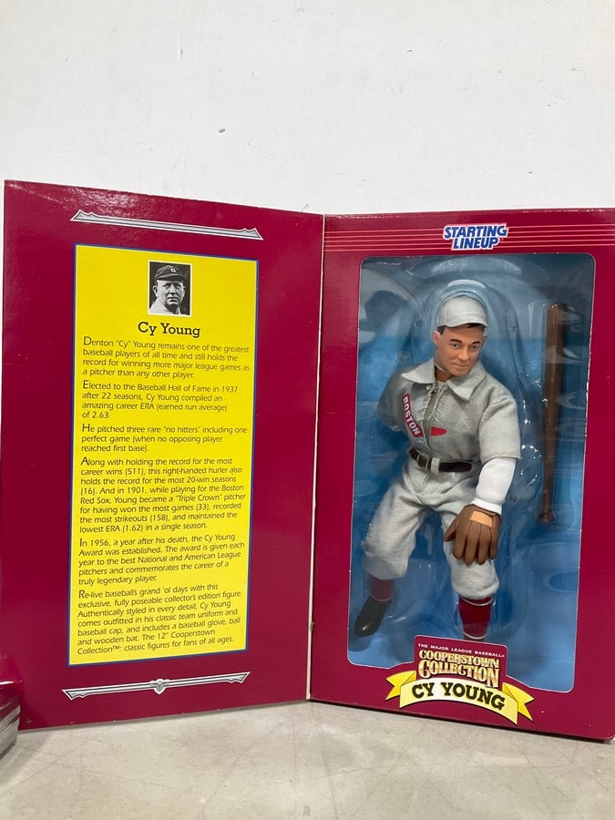 Cy Young Cooperstown Collection baseball figure(new in box): Cy Young Cooperstown Collection baseball figure(new in box)