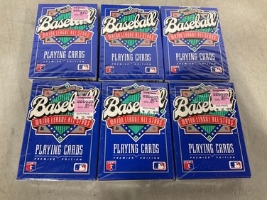 1990 Major League All Stars playing cards (sealed)