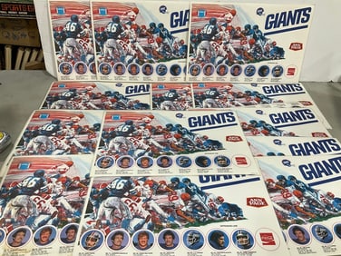 1978 NY Giants placemats