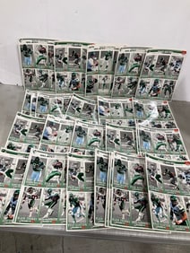 1993 NY Jets GameDay cards sheets