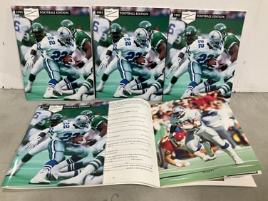 1991 Football Edition Sports Educational Workbook Series by Dr. Layton Revel