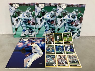 1991 Football/Baseball Edition Sports Educational Workbook Series by Dr. Layton Revel