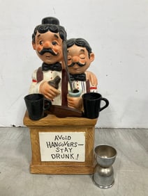 Vintage bar utensil holder(12in.tall)