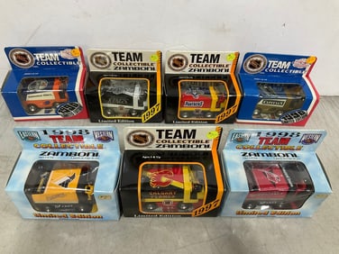 1996-1998 limited edition NHL collectibles(new in package)