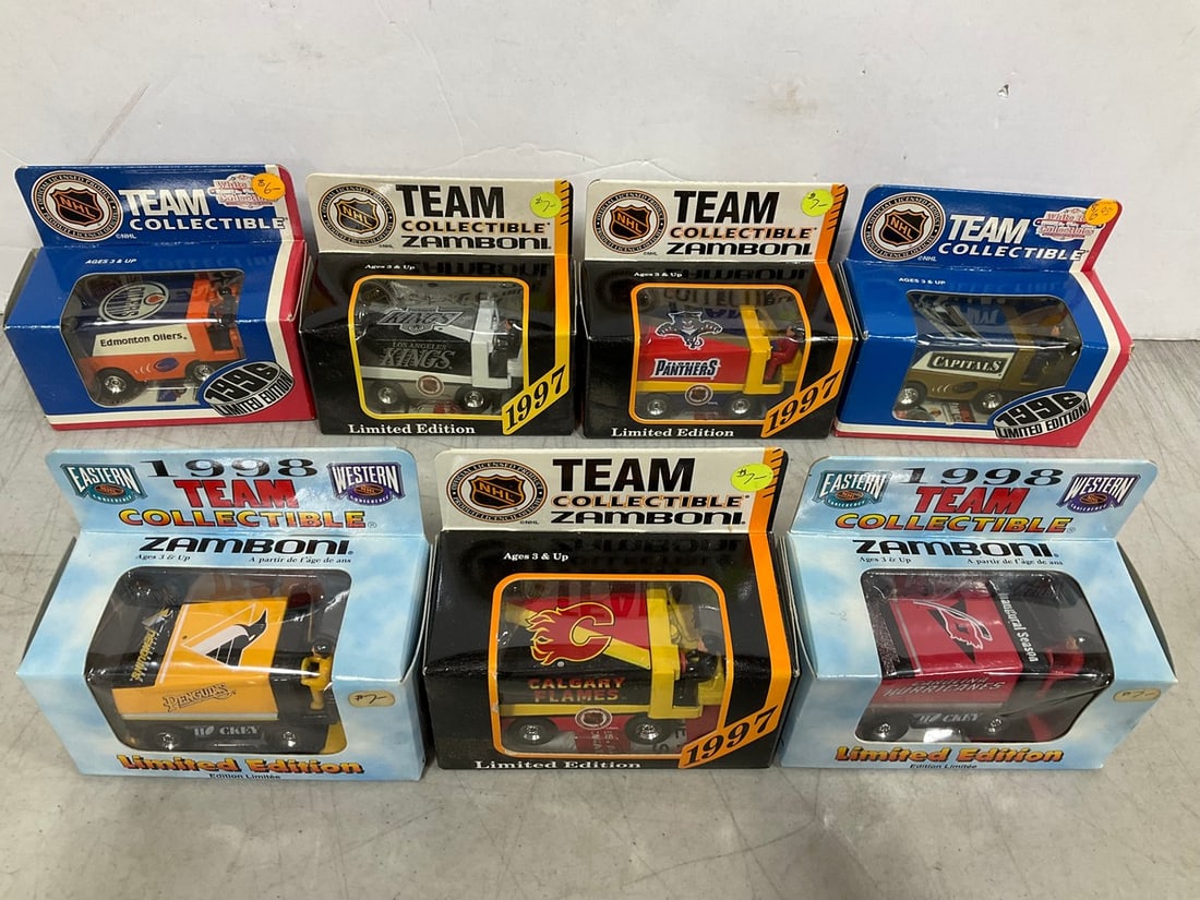 1996-1998 limited edition NHL collectibles(new in package): 1996-1998 limited edition NHL collectibles(new in package)