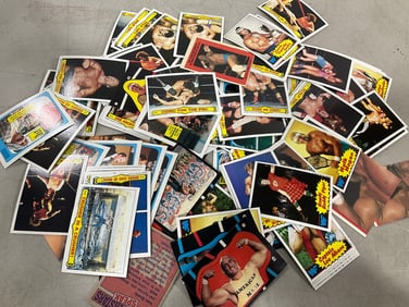 1985 Wrestling collectible cards
