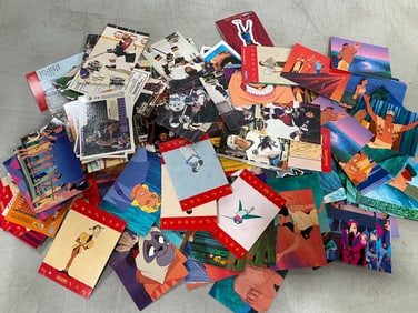 Pocahontas cards, hockey cards, and more