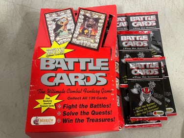 Merlin Collections battle cards