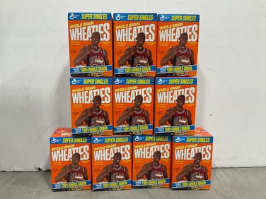 Michael Jordan Wheaties boxes