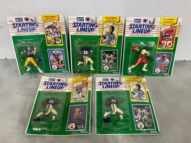 1990 Starting Lineup collectible figures(Herschel Walker, Neal Anderson, Jim Everett, and more)