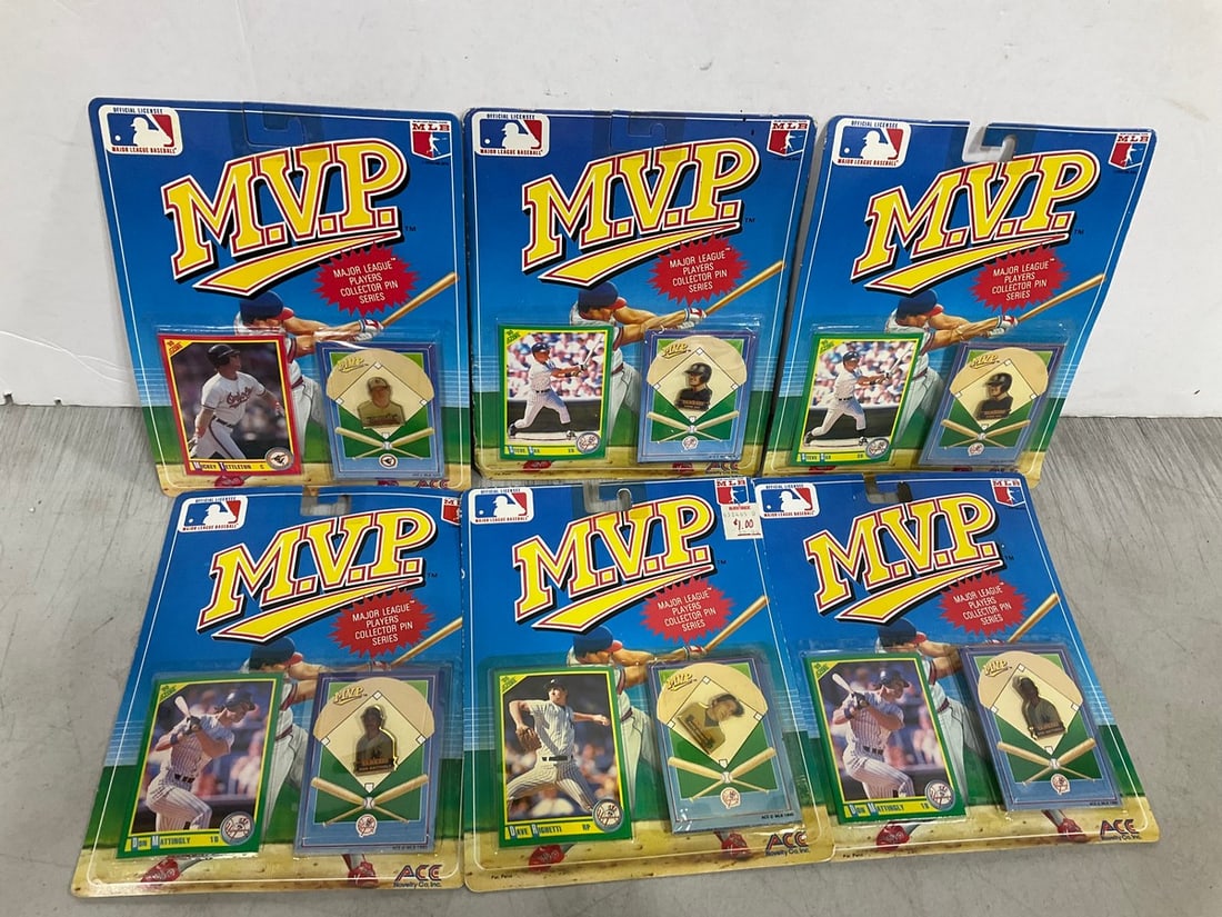 1990 MVP collector pin series sets(new in package): 1990 MVP collector pin series sets(new in package)