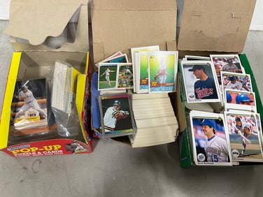1989/1990 vintage collectible baseball cards