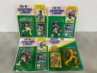 1990 Starting Lineup collectible figures(Herschel Walker,Jim Kelly, and more)