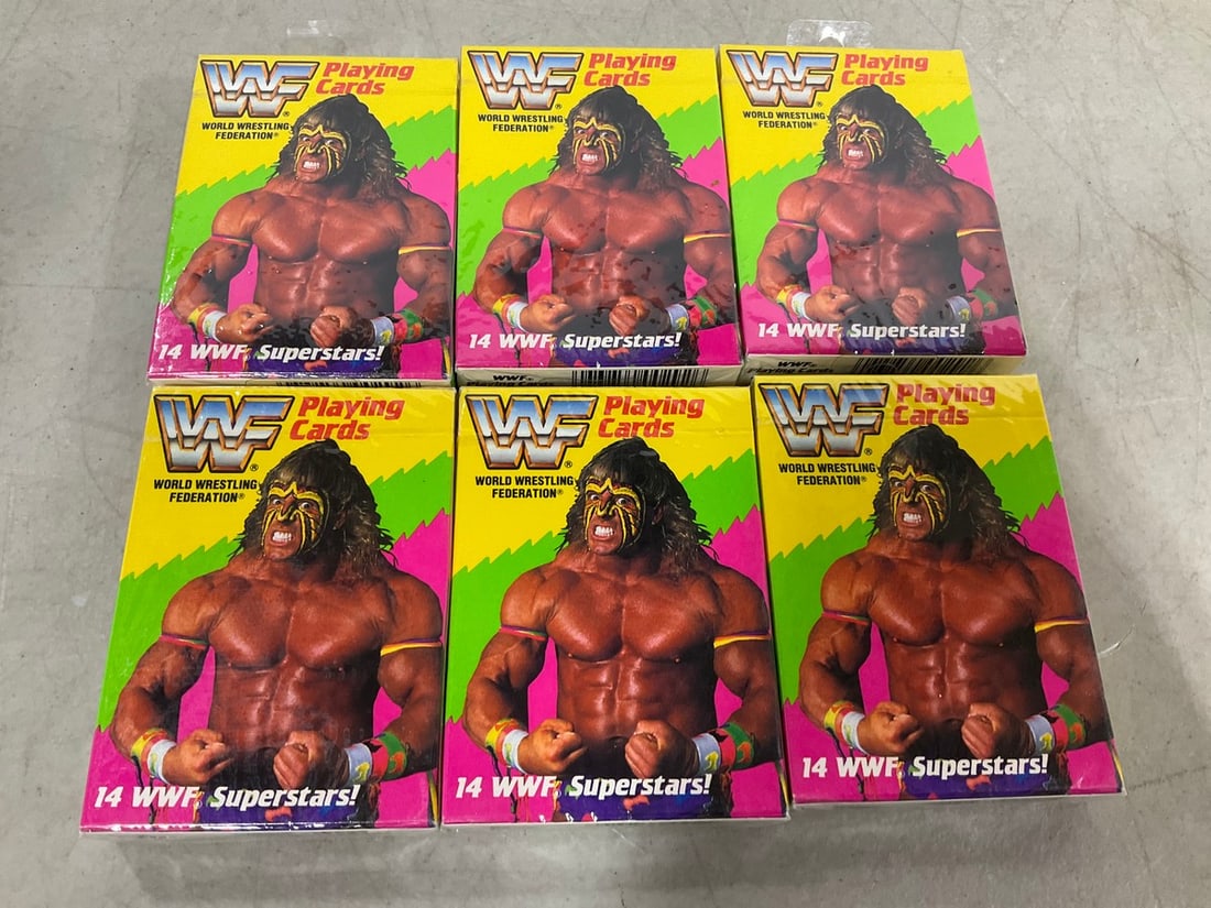 World Wrestling Federation playing cards(sealed) (1 of 1)