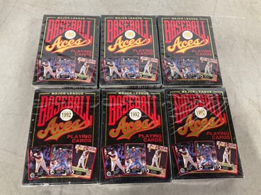 1992 MLB Aces playing cards(sealed)