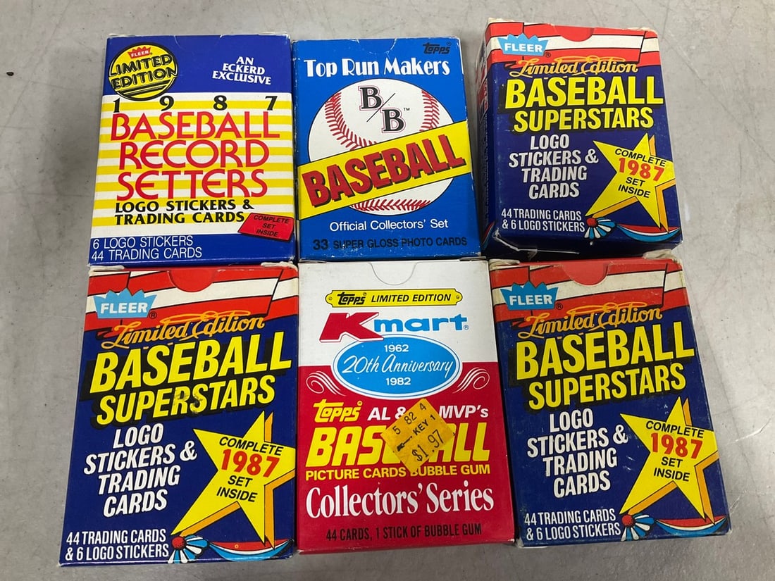 Vintage collectible baseball card sets(1960's/1980's) (1 of 1)