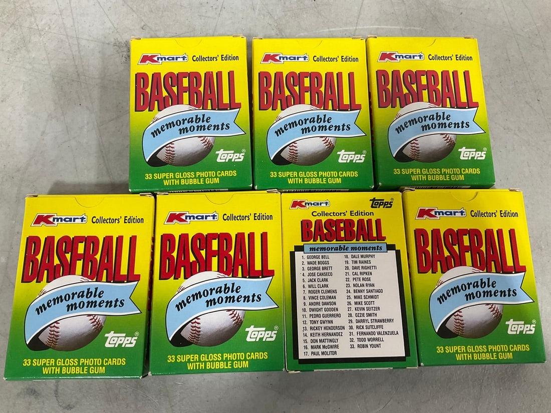 Vintage collectible baseball cards (1 of 1)