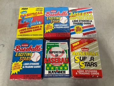 1980's collectible baseball cards
