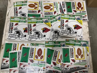 Sports self stick wall decorations(Arizona Cardinals-new)