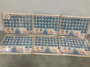 The American Presidents placemats (10.5in.x14.25in.)