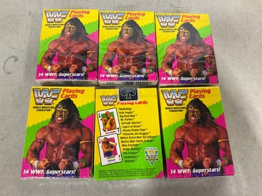 1985 Wrestling collectible cards
