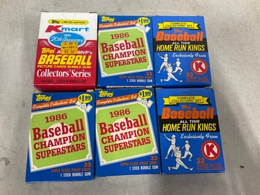 1960's/1980's collectible baseball cards