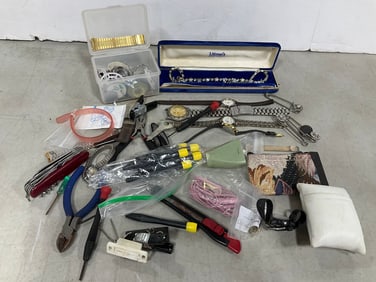 Various Tools, Jewelry, and more