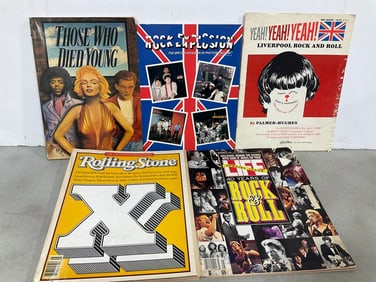 Various Rock Magazines/Books