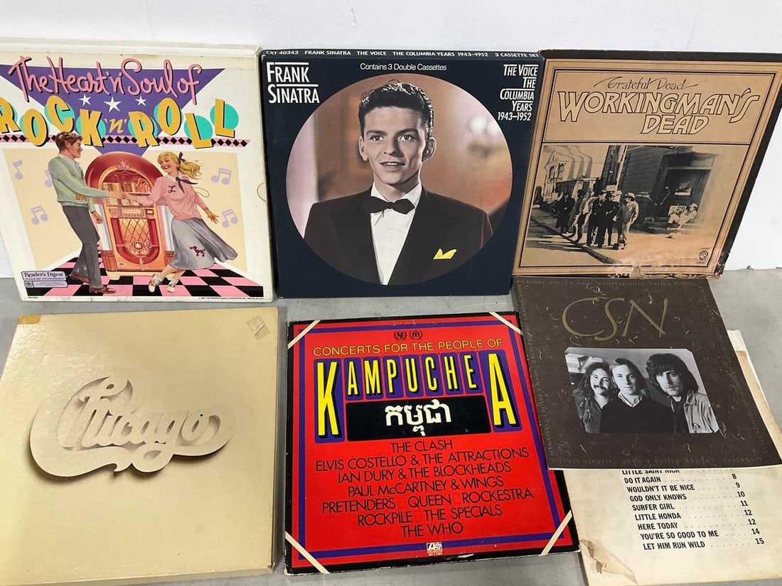 Various Record Sets, Baseball Cards, and more (1 of 1)