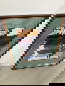 Framed Baseball Photograph (12inx15in)