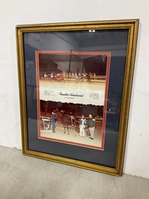 Framed Thunder Almahurst Photograph (12.5inx15in)