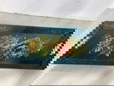 Decorative Floral Tray (9inx21.5in)