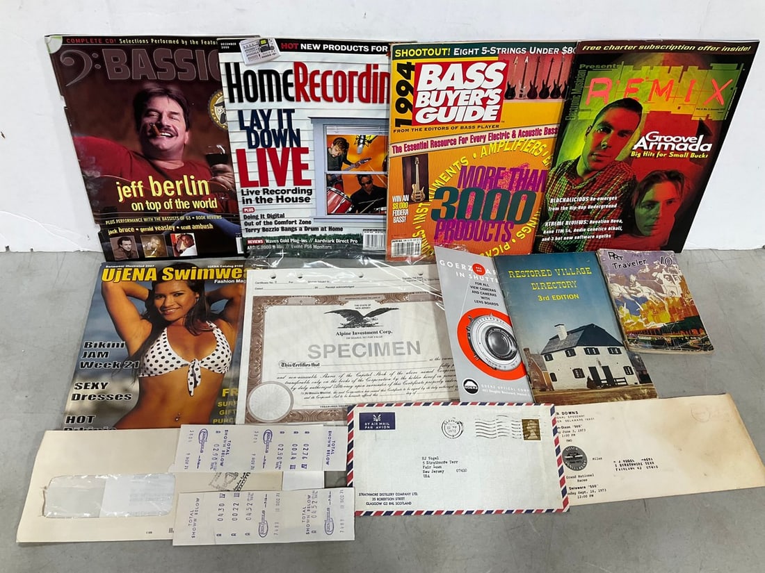 Various Magazines, and more (1 of 1)