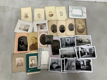 1800's tin type photographs